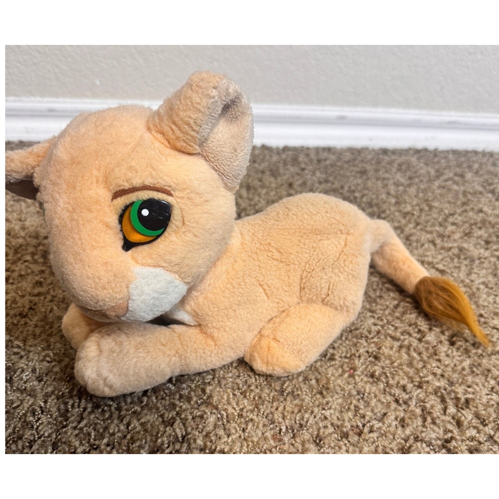 Vintage 1993 Disney The Lion King Nala Plush Mattel 90s Stuffed Animal Toy